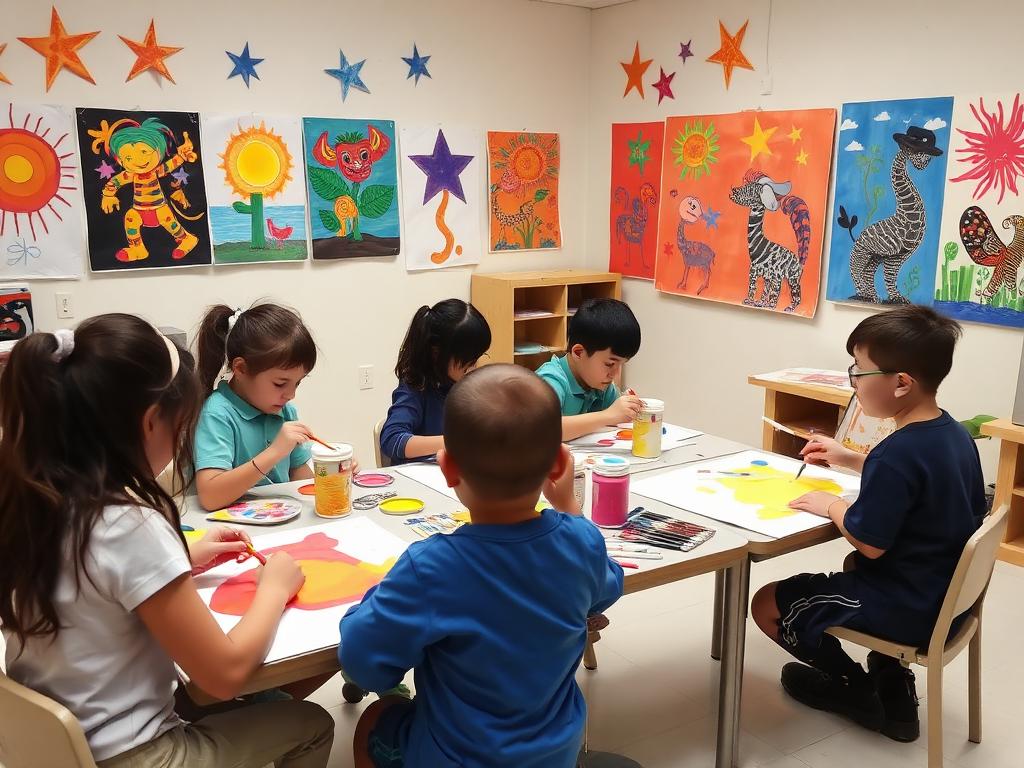 Lower School Art Studio
